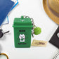 Tiny Trash Keyring