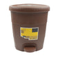 Mini Plastic Pedal Dustbin for Kitchen, Office & Car Use (1 PC)