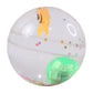 Light-Up Transparent Bouncy Ball – Impact-Activated LED Flashing Sensory Toy (1 Pc)