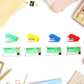 Mini Stapler Set Staples – Assorted Colors | No.10 Staplers with Pins (20 pcs Set)