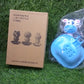 Kids' soap dish with a cartoon design, adds a fun touch to bathroom decor.