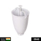 Efficient plastic donut and medu vada maker for quick and consistent results.