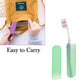 6Pc Plastic Toothbrush Cover Set