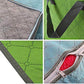 Premium Quilted Foldable Storage Bag with Transparent Window
