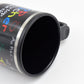 Stainless Steel Insulated Travel Mug - Double-Walled Vacuum Cup Lid & Handle, Tumbler