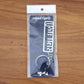 Stylish Devotional Text Metal Keychain (1 Pc)