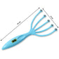 Handheld Five-Finger Head Massager with Rolling Ball Tips (1 Pc)