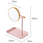 Modern Round Tabletop Makeup Mirror (1 Set)
