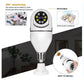 V380 Pro Fisheye 360 Degree Panoramic Wireless WiFi IP CCTV Security (Pack of 1)