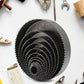 Drill Hole Cutter, Carbon Steel High Accuracy Incisive Hole Saw for Cutting PCV  (18 Pcs Set)