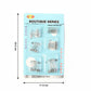 Multipurpose Metal Safety Pin Assortment Set