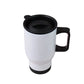 Stainless Steel Vacuum Insulated Mug with Lid, Tumbler (1 Pc / Mix Design & Color)