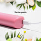 Rechargeable Mini Hair Straightener,  Three Temperature Adjustments Flat Iron Comb (1 Pc)