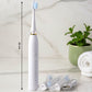 Rechargeable Electric Toothbrush White Color With 3 Extra head (1 Pc )