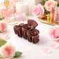 Elegant Rose-Shaped Hair Claw Clip for Women & Girls (1 Pc)