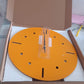 Modern Round Wall Clock Stylish and Silent Non-Ticking Decorative Timepiece (1 Pc)