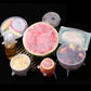Silicone Stretch Lids, Microwave & Freezer Safe Food Covers (6 Pcs Set /95 Gm )