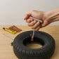 Tyre Repair Puncture Kit with 5 Rubber Strips (8 Pcs Set)
