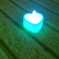 LED Tealights, Smokeless Plastic Decorative Candles, Diwali (Pack Of 6 / Multicolor)