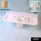 Plastic Soap Dish and plastic soap dish tray (2 Pc)