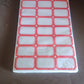 Multipurpose Writable Blank Label Sticker Sheets (50 Sheet)
