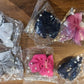 Hair Bow Knot Clip Suitable Girls (12 Pc / Multicolour & Mix Design)