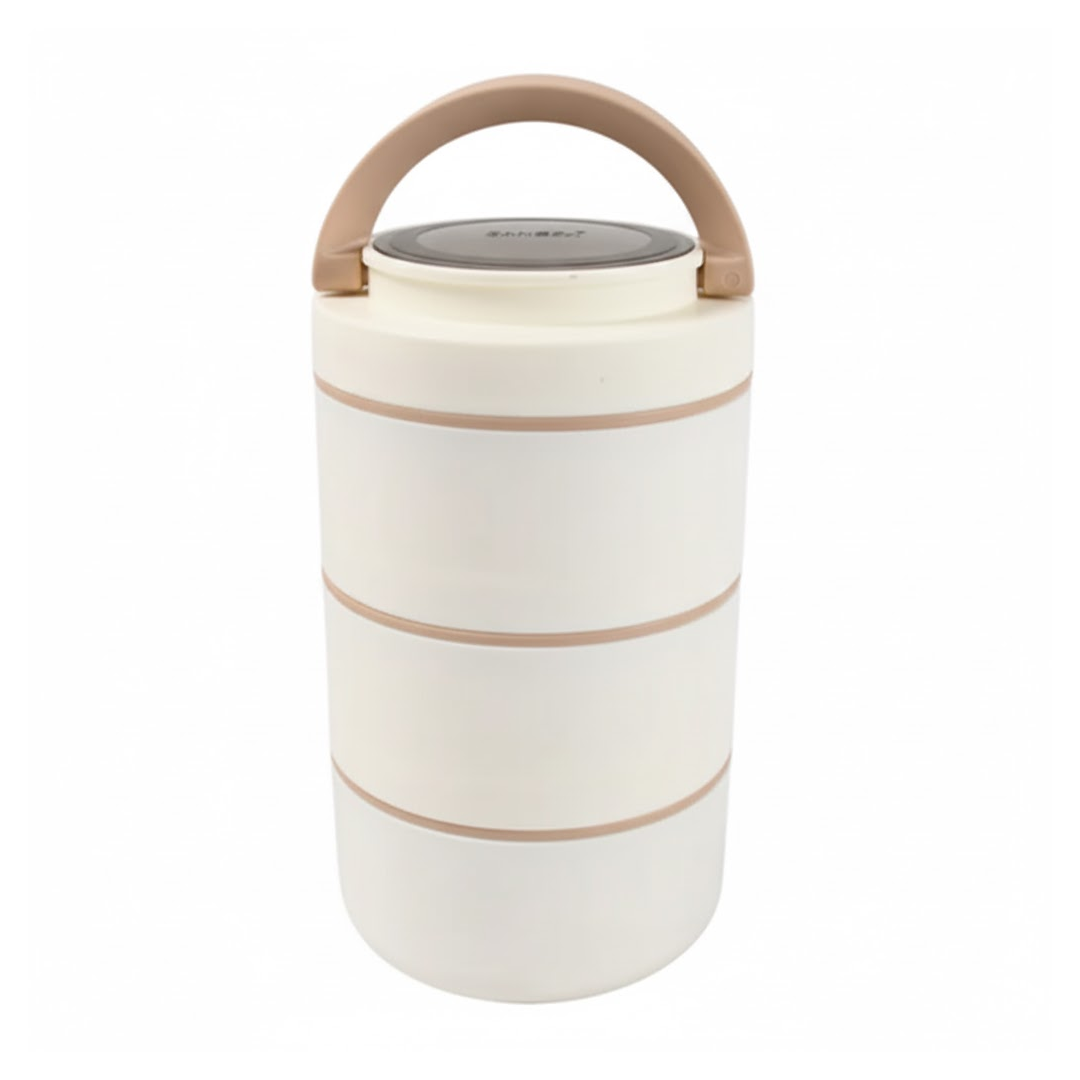 Ganesh Smart Stack 3 Layer Portable Lunch Box  for Office, School, Picnic (3 Layer)