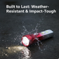 Multi Functional 3 LED Torchlight / Flashlight (1 Pc)