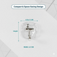 Large Plastic Self Adhesive Wall Hooks (2 Pc)