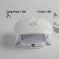 UV LED Lamp Nail Dryer Mini Portable Nail Lamp Professional  (1 Pc)