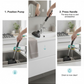 Drain Unblocker Pump for Kitchen, Sink & Toilet Cleaning