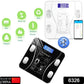 Smart scale for body weight and fat