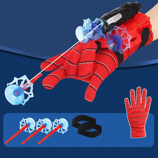 Web Shooter Toy for Kids – Glove Launcher Soft Dart Blaster