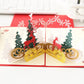 3D -Up Greeting Card (1 Pc): Birthday, Love, Christmas