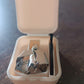 Nose Hair Clipper, Stainless Steel Hair Remover (1 Pc / With Brush & Plastic Case)