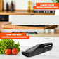Kitchen Knife Sharpener – Handheld Chefs & Serrated (1 Pc, Chopper Not Included)