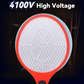 Rechargeable Electric Mosquito Killer Racket with Cable