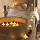 Set of 12 Flameless Floating Candles Battery Operated Tea Lights Tealight Candle