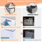 7 Grid Clothes Organizer for Wardrobe Storage