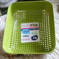 Multipurpose Small Plastic Kitchen Basket, Vegetables and Fruits Washing, (20x17 Cm)