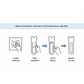 Self Stick Push Pull Helper (2 Pc)