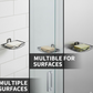 Wall Mount 2-Piece Soap Rack – Versatile Holder for Bathrooms & Homes