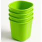 Plastic Drinking Glass Set For Drinking Milk Water Juice (Pack of 4)