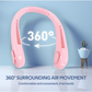 Portable Neck Fan: Holiday Hands Free Bladeless Neck Fan