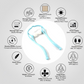 Portable Neck & Shoulder Massager for Back & Waist Relief