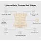 2 Hooks Waist Trimmer Belt Shaper Cincher Trimmer Body shape - (L)