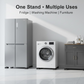Refrigerator base Stand 4pcs, Washing Machine Stand, Furniture Base Stand, Fridge