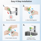 360 Degree Water Saving Faucet Expandable Water Valve Splash Regulator