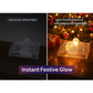 Unique Plastic Night Light: Flameless LED, Diwali (Iceberg Design, Gift)