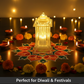 Lantern Shape LED Crystal Lamp for Festive & Holiday Decoration